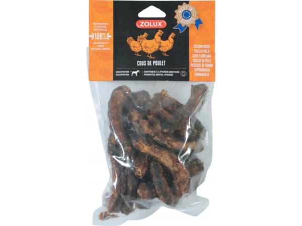 Zolux ZOLUX Naturlig godbit for hunder Kyllinghals 500 g