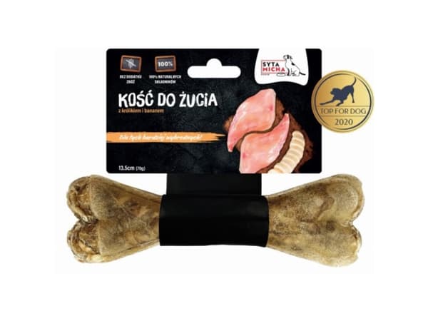 SYTA MICHA For picky dogs Rabbit with banana - hund tygge - 13,5 cm