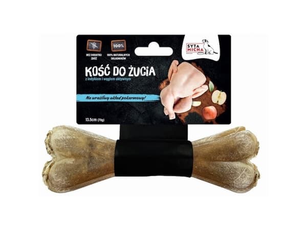 SYTA MICHA Turkey Chew Bone - koiran puruluu - 13,5 cm