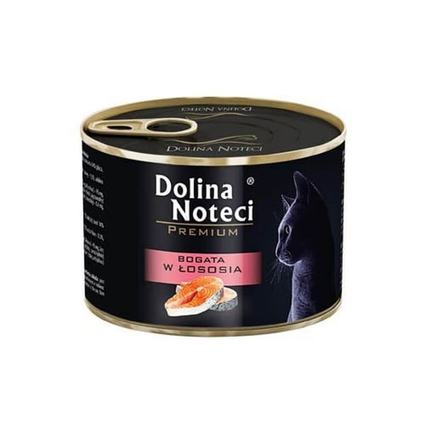 Kattmat Dolina Noteci Premium Kyckling Lax Kalvkött Gris 185 g