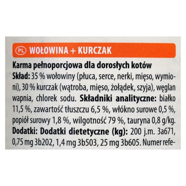 Kattmat Animonda Adult Kyckling Kalvkött 400 g