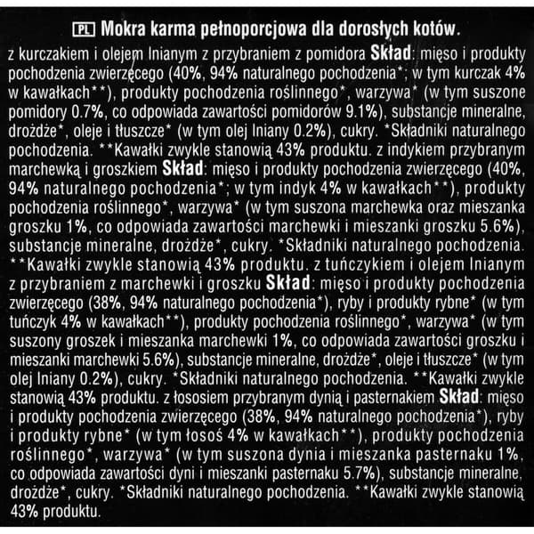 Kattmat Sheba Nature's Collection Mix Kyckling Lax Tonfisk Kalkon 40 x 85 g