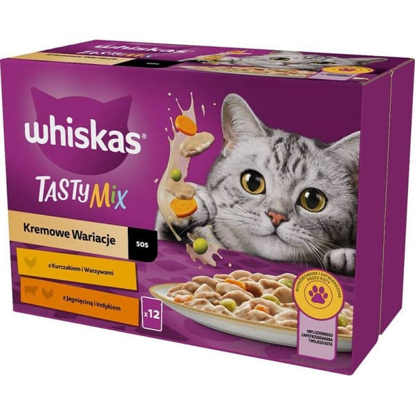 Kattmat Whiskas Kyckling Kalkon Lamm