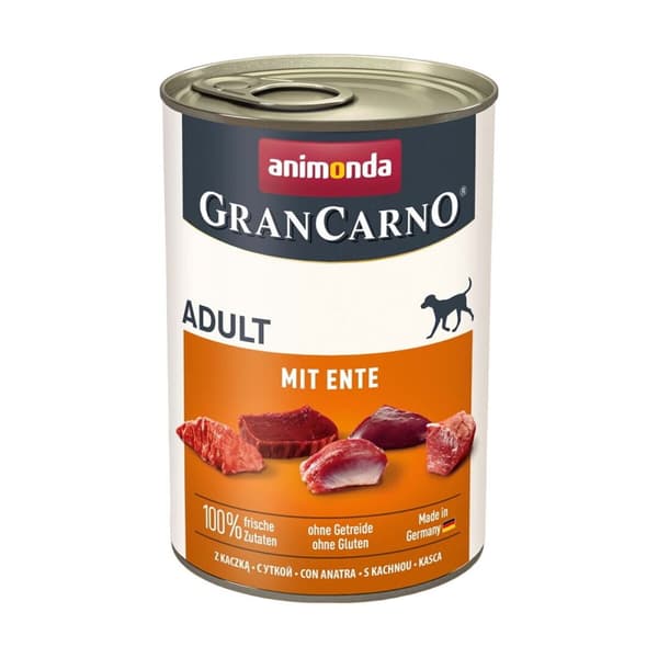 Våt mat Animonda  GranCarno Adult Anka Gris 400 g