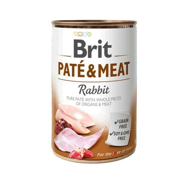 Våt mat Brit Kyckling Kanin 400 g