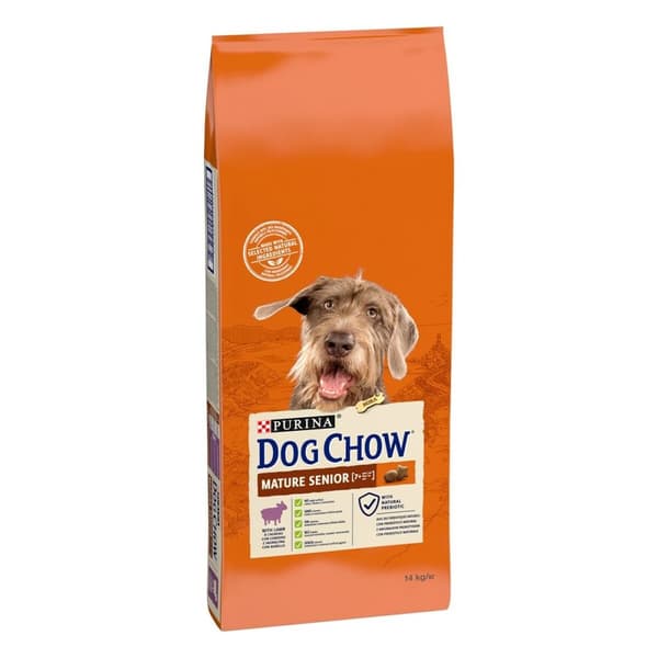 Foder Purina Dog Chow Mature Senior Senior Lamm 14 Kg