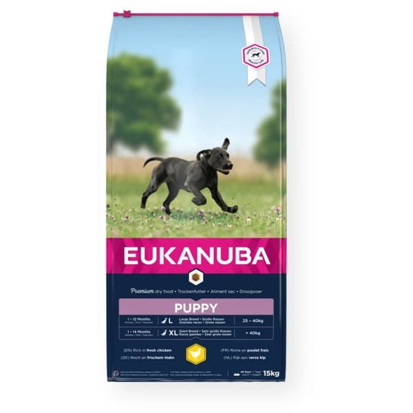 Foder Eukanuba Puppy Barn/junior Kyckling 15 kg
