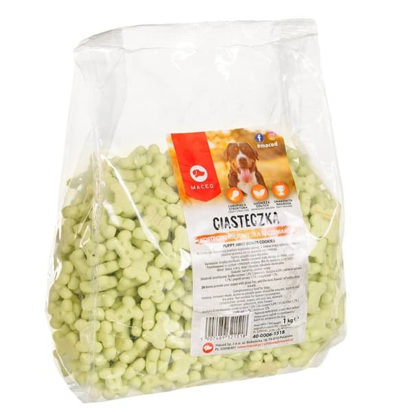 Hundgodis Maced Cookies Ben Mint Kött 1 kg