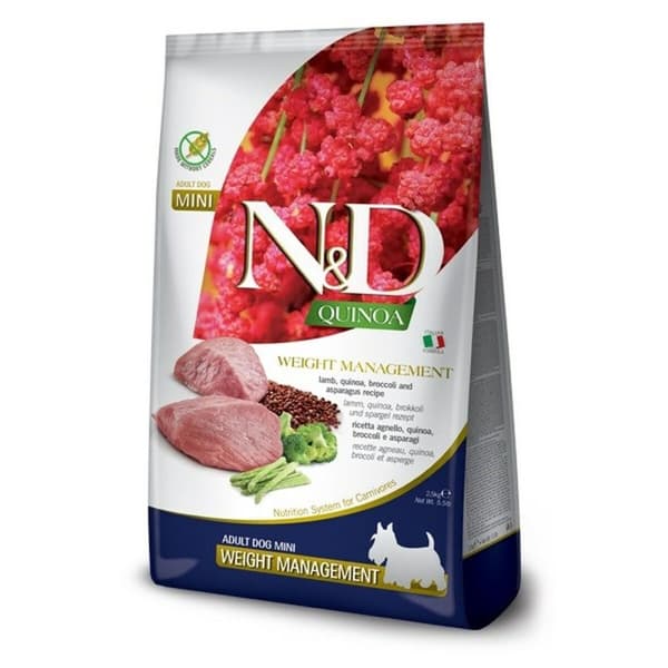 Foder Farmina N&D Mini Vuxen Lamm 2,5 kg