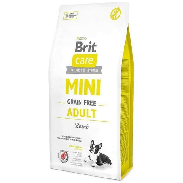 Foder Brit Care Mini Grain Free Vuxen Lamm 7 kg