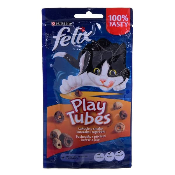 Kattemad Purina Play Tubes Kylling 50 g