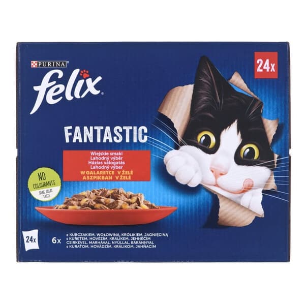 Kissanruoka Purina Kana Nauta Karitsa Kani 24 x 85 g