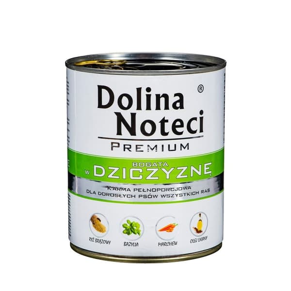 Kostea ruoka Dolina Noteci Premium Rich in game Nauta Villisika Possu 800 g