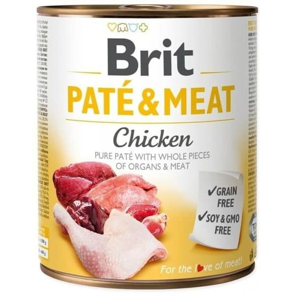 Kostea ruoka Brit Kana Nauta