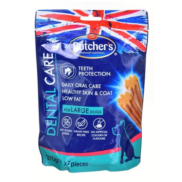 Koiran makupala Butcher's Dental Care Kana 270 ml 270 g