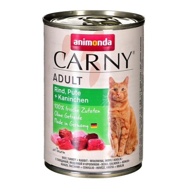 Kissanruoka Animonda Adult Turkki Nauta Kani 400 g