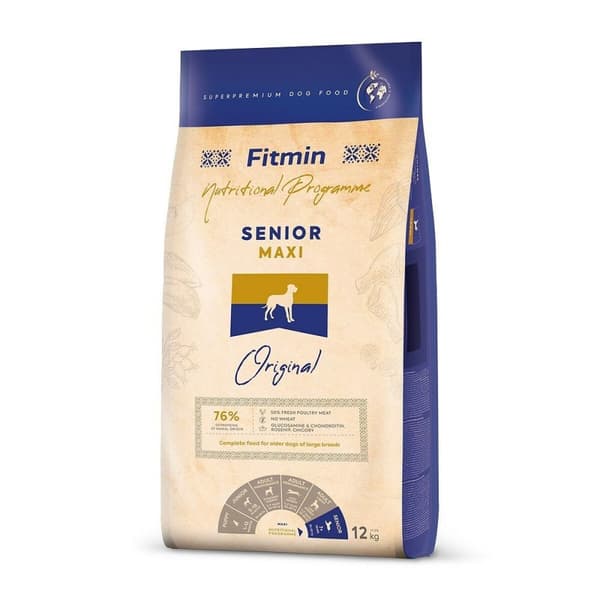 Rehu Fitmin Senior Maxi Senior Linnut 12 kg