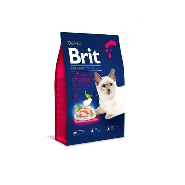 Kattmat Brit Vuxen Kyckling 1,5 Kg