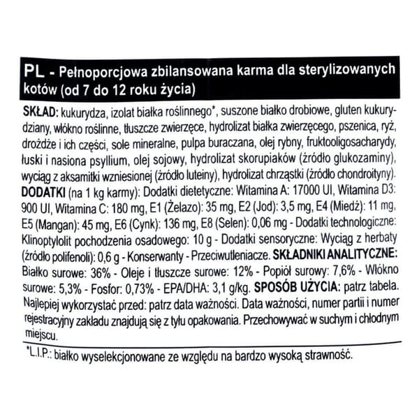 Kattmat Royal Canin Sterilised 7+ Fåglar 400 g