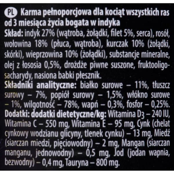 Kattmat Dolina Noteci Premium Kalkon 400 g