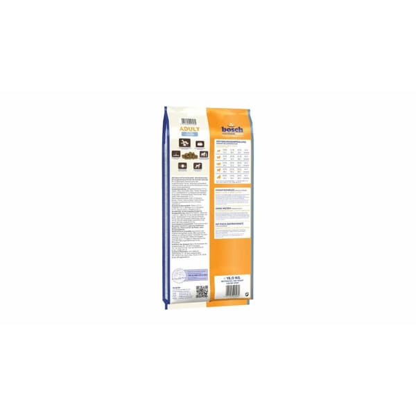 Foder BOSCH Vuxen Lax Fisk Potatis 15 kg