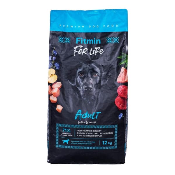 Foder Fitmin For Life Vuxen Fåglar Gris 12 kg
