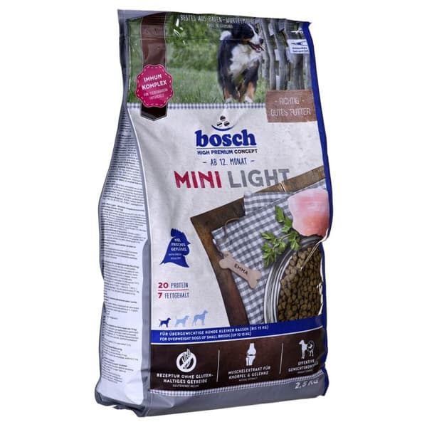 Foder BOSCH MINI LIGHT Vuxen Kyckling Fåglar 2,5 kg
