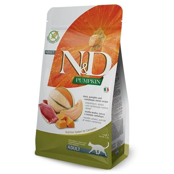 Kattmat Farmina PND0150013 Pumpa Vuxen Anka 1,5 Kg