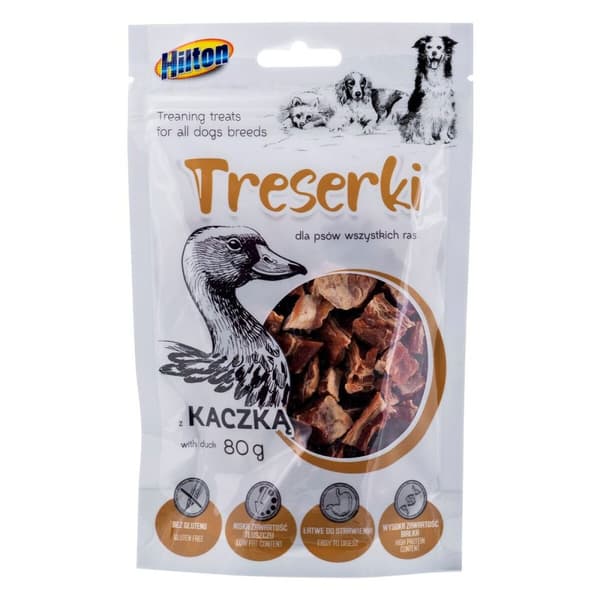 Hundgodis Hilton Anka 80 g