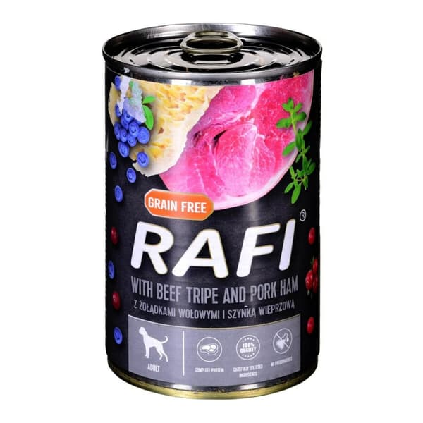 Våt mat Dolina Noteci Rafi Skinka Kalvkött 400 g