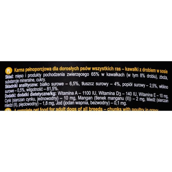 Våt mat Dolina Noteci Rafi Classic Fåglar 1,2 kg