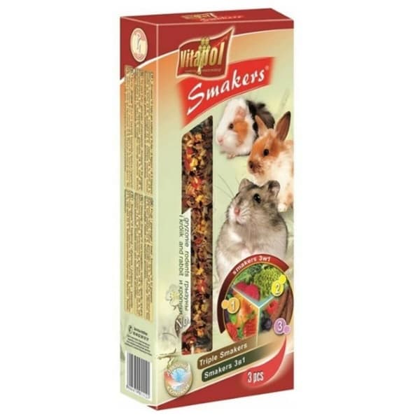 Foder Vitapol Smakers Smådjur 135 g