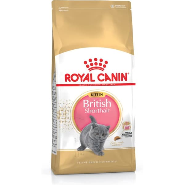 Kattmat Royal Canin British Shorthair Kitten Kyckling Grönsak Fåglar 2 Kg
