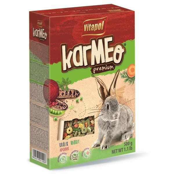 Foder Vitapol Karmeo Premium Kanin 500 g Foder Vitapol Karmeo Premium Kanin 500 g