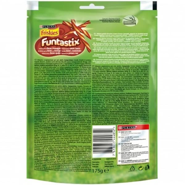 Foder Purina Friskies Funtastix Vuxen 175 g