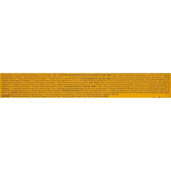 Kostea ruoka Pedigree unior Selection Kana Nauta Karitsa Linnut 100 g 12 x 100 g