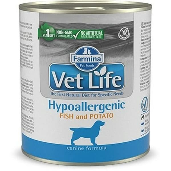 Kostea ruoka Farmina Vet Life Kala Bataatti 300 g