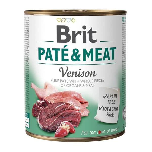 Kostea ruoka Brit Kana Liha Villisika 800 g