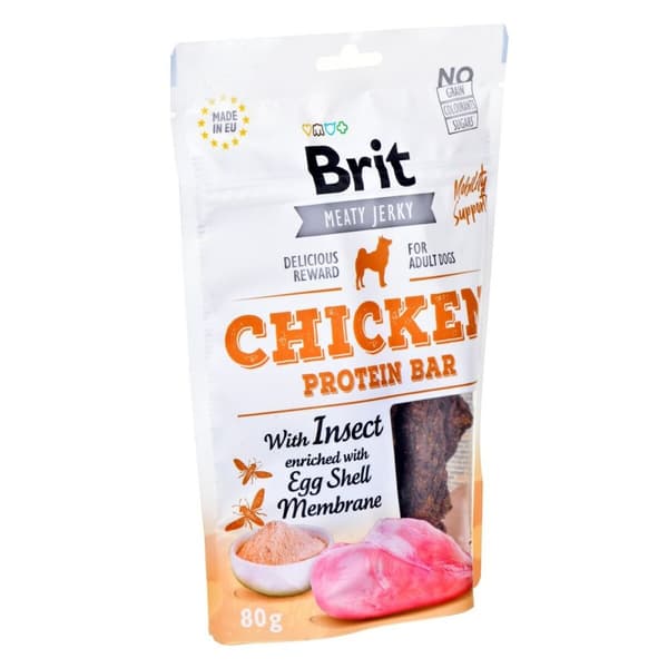 Koiran makupala Brit Jerky Snack Kana 80 g