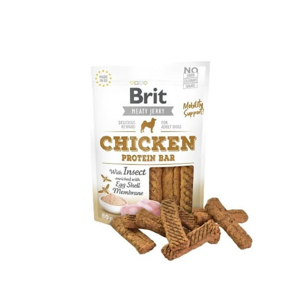 Koiran makupala Brit Jerky Snack Kana 80 g