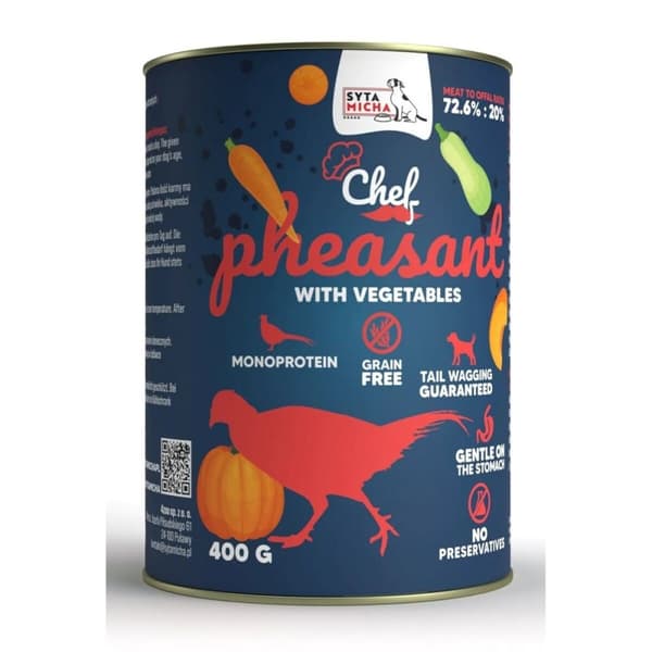 Våt mat SYTA MICHA Fasan 400 g