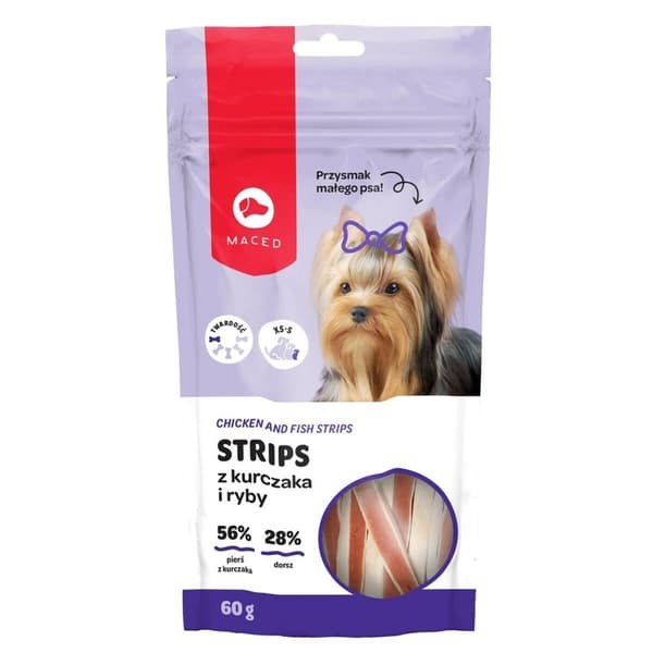Hundesnack Maced Kylling Torsk 60 g