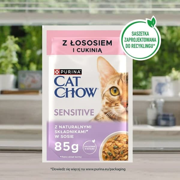 Kattmat Purina Cat Chow Fisk 4 x 85 g