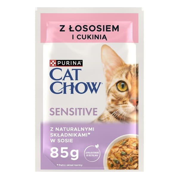Kattemad Purina Cat Chow Fisk 4 x 85 g