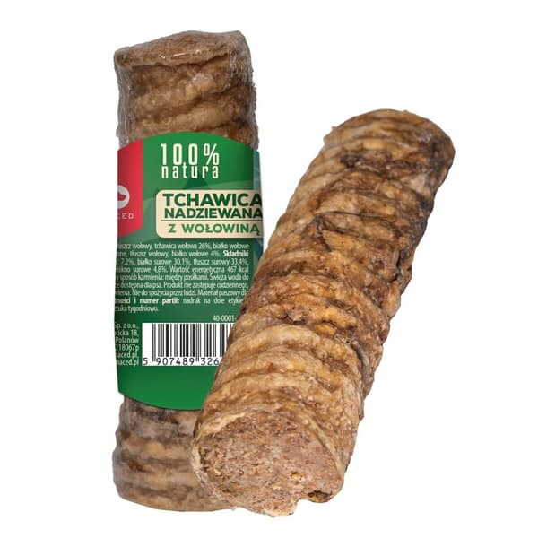 Koiran purulelu Maced Trachea stuffed with beef Pihvi 120 g