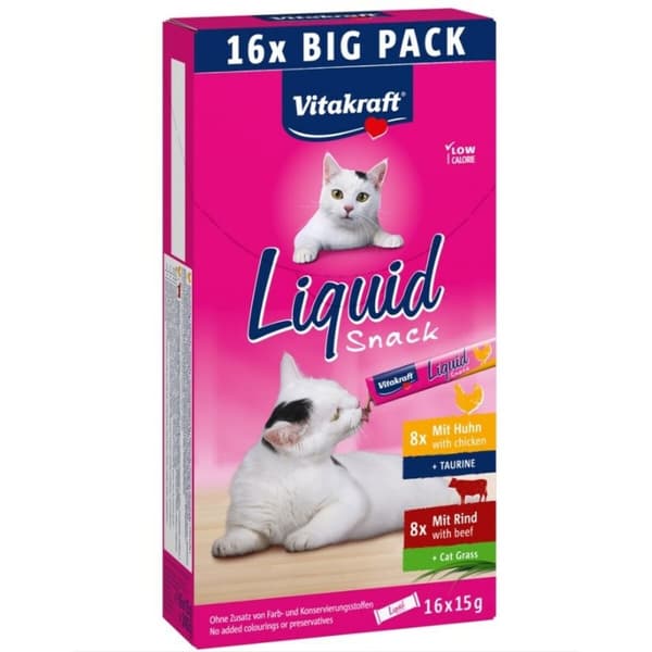 Snack for Cats Vitakraft Liquid-Snack Snack for Cats Vitakraft Liquid-Snack