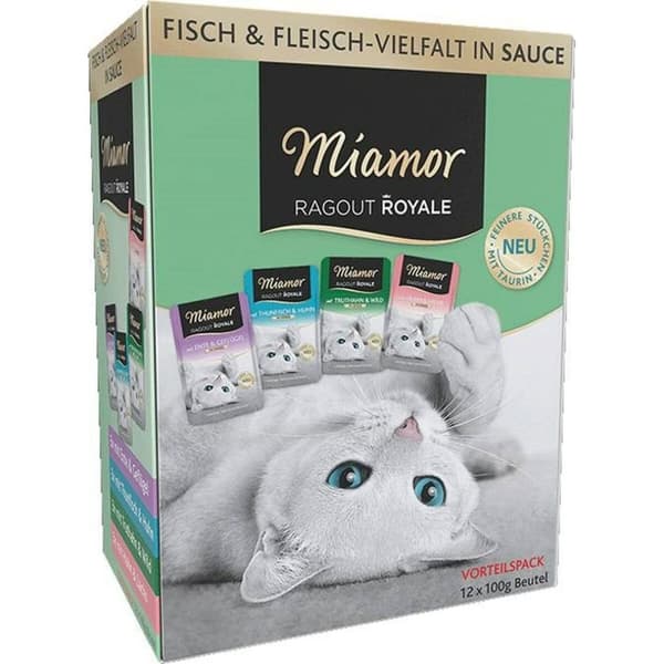 Kattmat Miamor Ragout Royale Kyckling Fisk