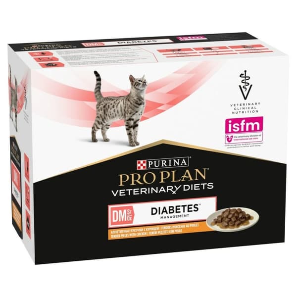 Kattemad Purina Pro Plan Veterinary Diets Kylling 10 x 85 g