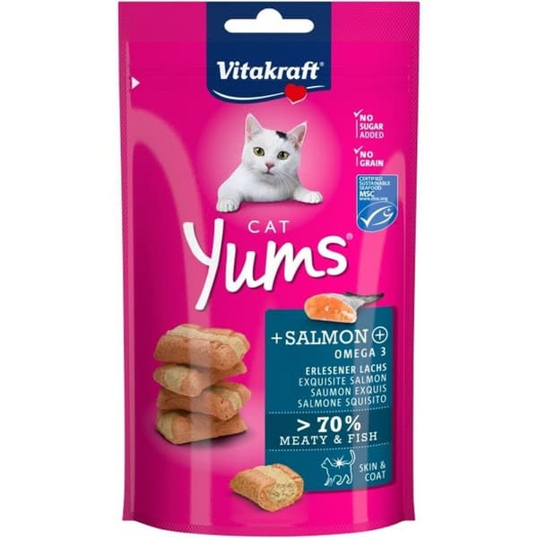 Snack for Cats Vitakraft Cat Yums Salmon Kala 40 g