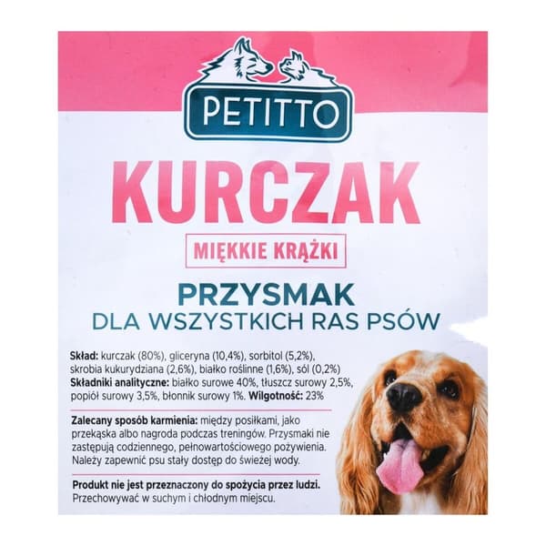 Foder Petitto Kyckling 500 g